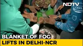 Cold Wave Continues In North India, Several Trains Delayed