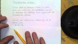 Fysik 2 Fotoelektriska effekten