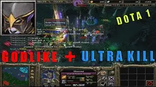 Phantom Assassin GODLIKE + ULTRA KILL - Dota 1