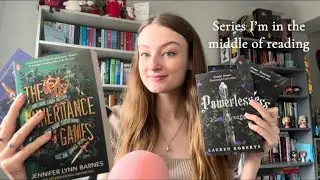 ASMR Book Series I&rsquo;m in the Middle of Reading! (Close whispers and book triggers)