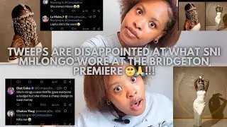 TWEEPS ARE DISAPPOINTED AT WHAT SNI MHLONGO WORE AT THE BRIDGETON PREMIERE 😳👀❤️🙏