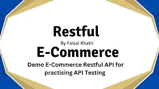RESTful E-Commerce API in Node.js: Demo APIs for API Testing | Open Source | Tutorial #api #testing