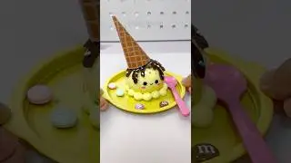 귀여운 디저트 만들기🍨DIY Cute Dessert #nanotape #squishy #icecream