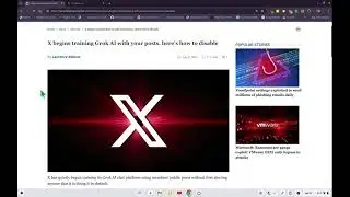 Disable Grok from Training with Your Data