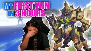 MY FIRST WIN IN 3 HOURS | OVERWATCH 2 GAMEPLAY
