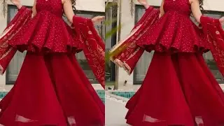 Most beautiful And Trendy party wear dresses for girls #viralvideo 