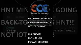 Breaking News for Helium HNT