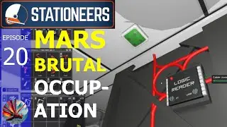 Mars BRUTAL - Быстро экономьте энергию с помощью датчиков присутствия [Stationeers Mars, 2 сезон ...