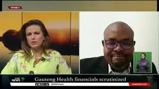 Gauteng Health's financial report reveals irregular, fruitless expenditure: Masibolekwe Ndima