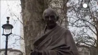 Gandhi Statue Unveiled in Parliament Square, London