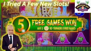 💥I Tried A Few NEW Slot Machines @Seminolebrightoncasino #slot #casino