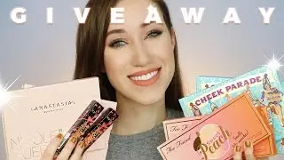 SPRING MAKEUP GIVEAWAY 2017! | 2 WINNERS | ABH, TOO FACED, BENEFIT, TARTE | ALLIE G BEAUTY