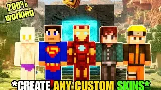 I FOUND EASY WAY TO CREATE CUSTOM SKINS FOR MINECRAFT 