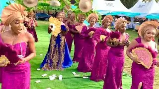 THE MOST BREATH-TAKING IGBO TRADITIONAL DANCE WEDDING ENTRANCE I HAVE EVER SEEN