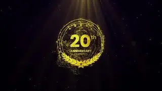 Anniversary Logo Reveal Premiere Pro Templates