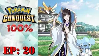 Pok&eacute;mon Conquest 100% Ep 20 Hour Special! Hope You Like Perfect Link Farming