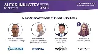 AI For Automotive: State of the art & use cases with MICHELIN, FORVIA & CELONIS | AI for Industry