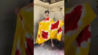 Tie dye saree ₹550/-