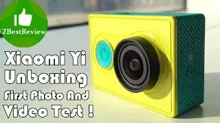 ✔ Xiaomi Yi Action Camera, Распаковка, Тесты, Unboxing, Photo, Video Samples!