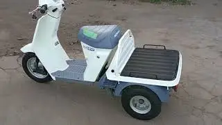 Перевези всё, что нужно, на уникальном трехколесном скутере Honda Gyro Up 50 ta01