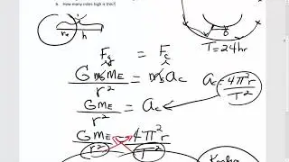 PP 6-10 Geosynchronous Satellite Problem