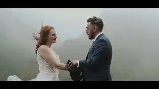 Eloping under crazy weather in Glencoe, Scotland | Ashley & Jared