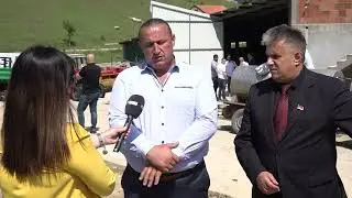 Delegacija USS u posjeti gazdinstvu Jašara Balića u selu Dobri dub