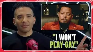 Terrence Howard is NOT Kissing a Man On Screen | 