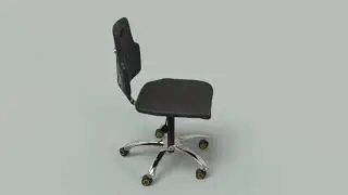 ESD cleanroom lab chair