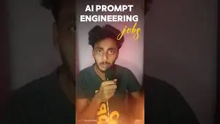 Ai Prompt Engineering Job #trending #jobs #exam #edit #shorts #reels #freelancing #shortvideo #jobs