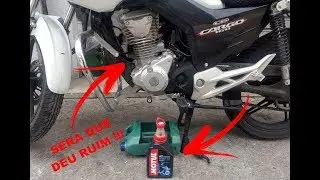 😱COLOQUEI ÓLEO MOTUL 20/50 NA MINHA 160 CARGO 😱SERÁ QUE DEU RUIM?😰
