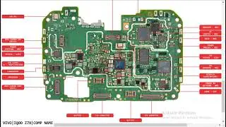 VIVO IQOO Z7X Comp Name Or Ic Nambar Info Idinty Hardware Solution #borneoschematic #gsmstore #borne