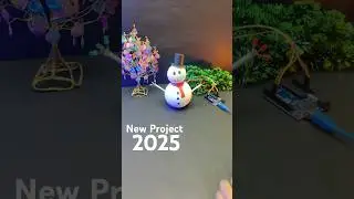 Arduino Snowman #arduino #eazytronic #arduinoproject #christmas #marrychristmas