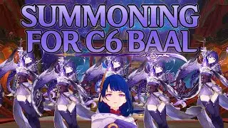 Baals Deep Into Baal Banner for C6 - Genshin Impact 2.1