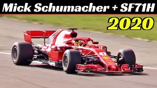 Mick Schumacher Test the 2018 Ferrari SF71H - September 30, 2020 - Fiorano Circuit