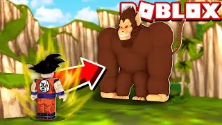 ME TRANSFORMEI EM OOZARU O MACACO GIGANTE NO ROBLOX!! (Dragon Ball)