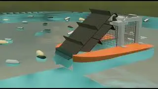 Floating Thrash Collector To Clean the River | Final year Project | Mechanical engineering .