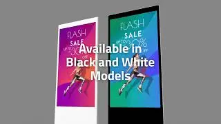 Freestanding Android Digital Posters