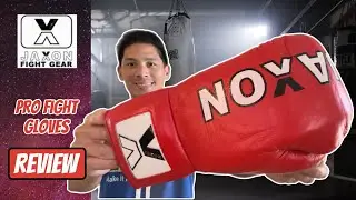 Jaxon Fight Gear Pro Fight Gloves REVIEW- A VERY COMFORTABLE GLOVE PERFECT FOR SPEED WORK!