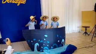 Pedro, Tiago e João no barquinho - A pesca milagrosa