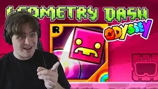 Trying GEOMETRY DASH ODYSSEY (VOD)