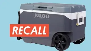 Over 1 Million Igloo Coolers Recalled Due to Fingertip Amputation Risk