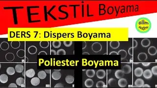 Tekstil Renklendirme Ders 7: Dispers Boyama, Poliester Boyama