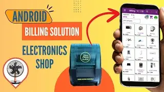 Electronics Shop Billing App | Best Billing Machine for Small Business | Affordable Billing Machine