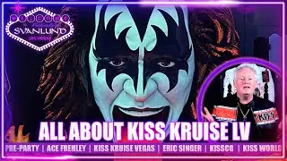 Eric Singer joins Paul Stanley & Gene Simmons for Kiss Kruise Vegas
