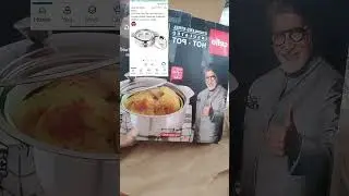 # review of cello steel casserole # for roti#first review#link   