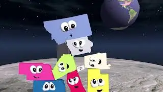 Stack The States #2 - Falling off the Moon!