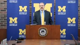 Video: U-M president Mark Schlissel announces the resignation of AD Dave Brandon