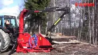 FARMI 260 HFC - FARMI 4067 [Wood Chipper and Crane]
