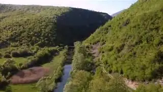 Drvar Berek, kanjon rijeke Unac